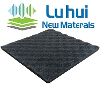 Single sided concave shock-absorbing and soundproof pad LH725 (fireproof version)